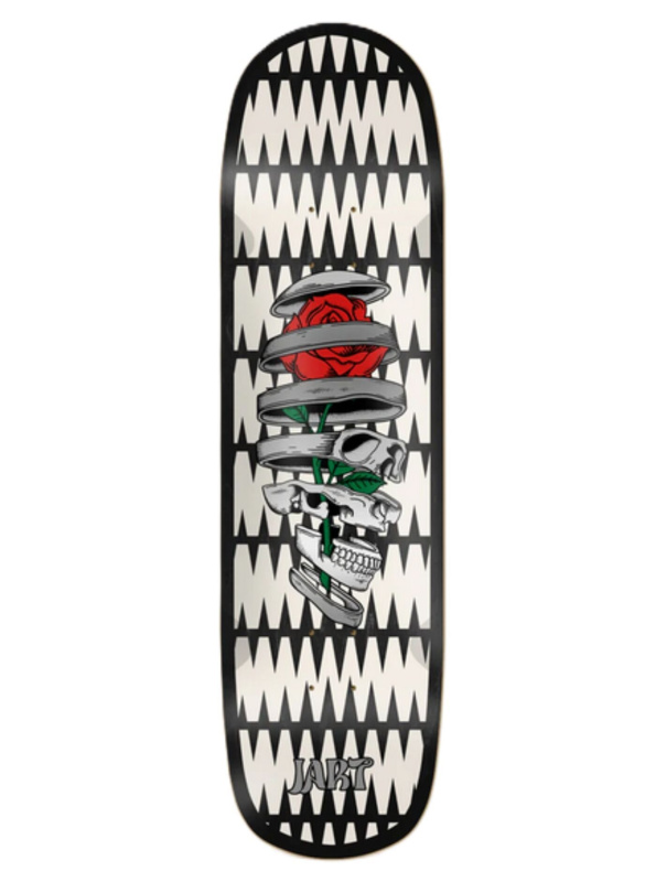 Jart skateboardová deska Rose Pool Before Death 8,5" | Černá | Velikost skate 8,5"