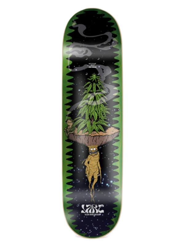 Jart skateboardová deska Stay High Roots 8,25" | Černá | Velikost skate 8,25"