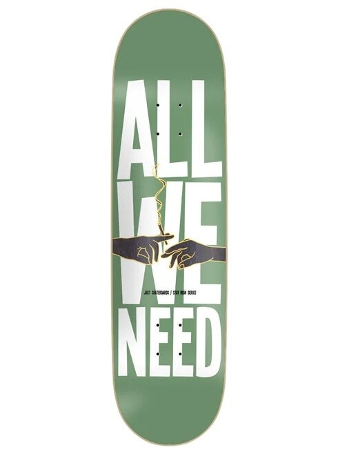 Jart skateboardová deska Stay High 8,5" | Bílá | Velikost skate 8,5"