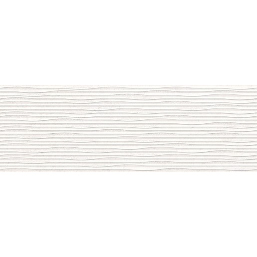 Obklad Peronda Versa white waves 33x100 cm 3D VERSAWHWD