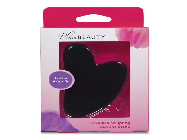 PlumBeauty Gua Sha kámen Obsidián (Sculpting Stone)