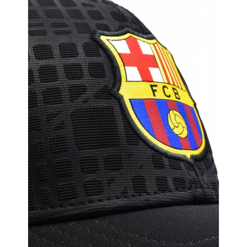 FC Barcelona baseballová čepice Kšiltovka Cross Black FCB Jr 5001GEXNNP OSFW