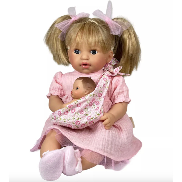 Nines D’Onil – realistická ručně vyrobená panenka ALEX s miminkem Nines d'Onil