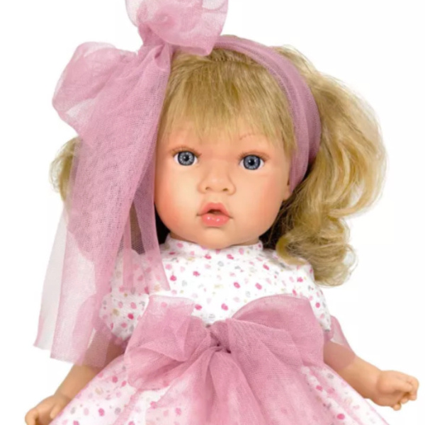 Nines D’Onil – realistická ručně vyrobená panenka Susette Fancy Pink Nines d'Onil