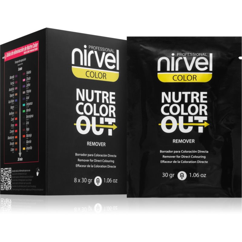 Nirvel Color Out Remover odstraňovač barvy 8x30 g