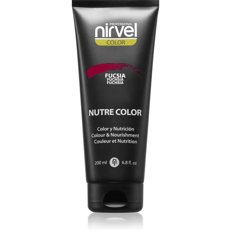 Nirvel Nutre Color vyživující tónovací maska na vlasy odstín Fucsia 200 ml