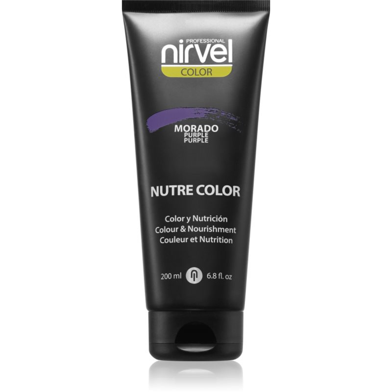 Nirvel Nutre Color vyživující tónovací maska na vlasy odstín Morado 200 ml