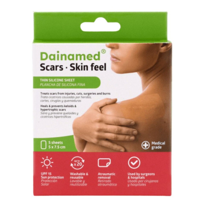 Dainamed Scars Skin feel nápl.na jizvy 5x7.5cm 5ks