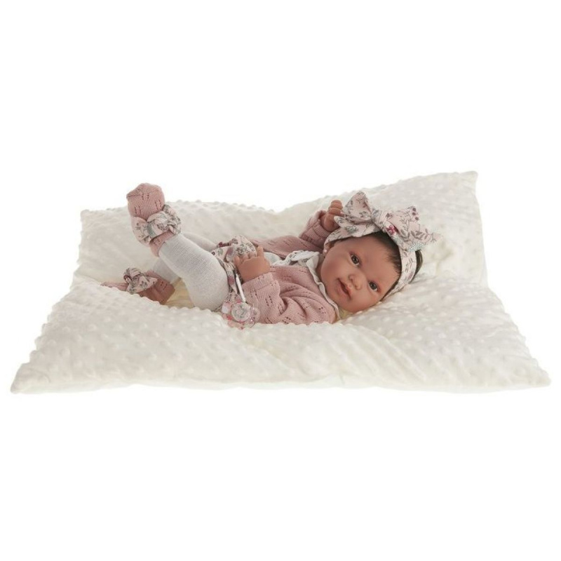 Antonio Juan 5036 Pipa Realistické miminko s celovinylovým tělem - 42 cm