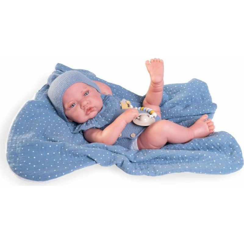 Antonio Juan 80219 SWEET REBORN NACIDO - realistická panenka miminko s celovinylovým tělem - 42 cm