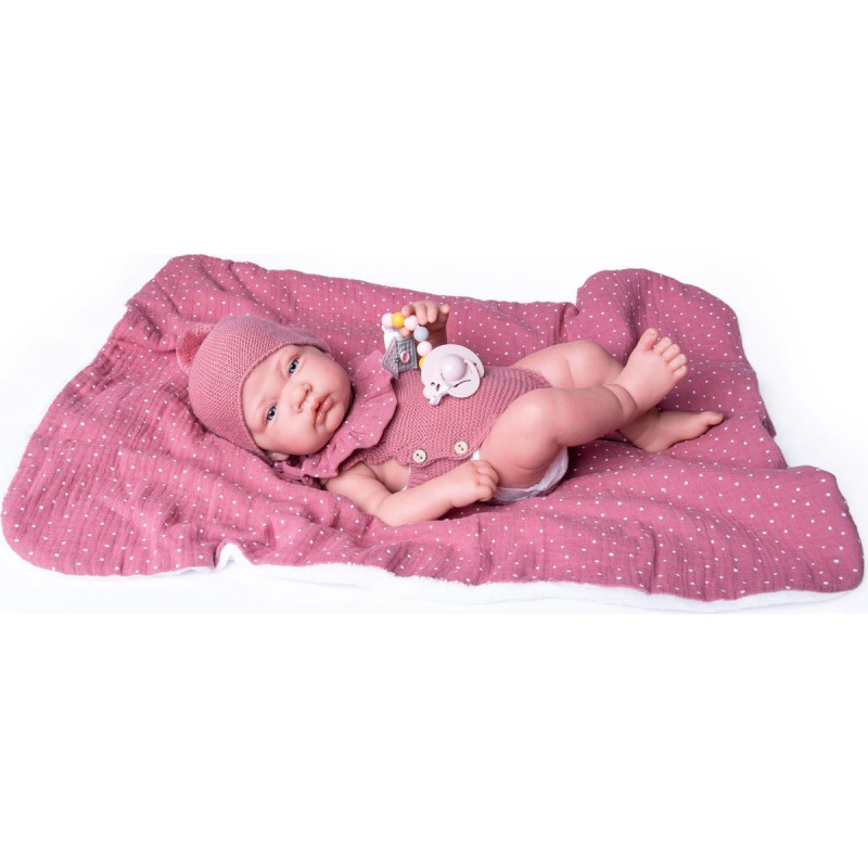 Antonio Juan 80220 SWEET REBORN NACIDA - realistická panenka miminko s celovinylovým tělem - 42 cm