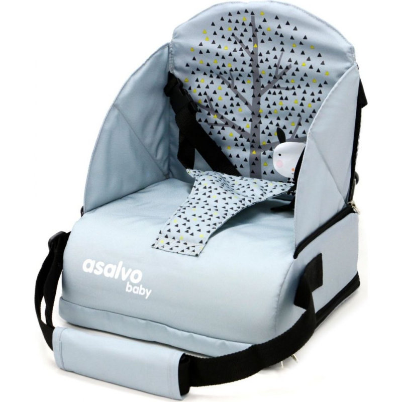ASALVO Booster na jídelní židli ANYWHERE, nordic grey