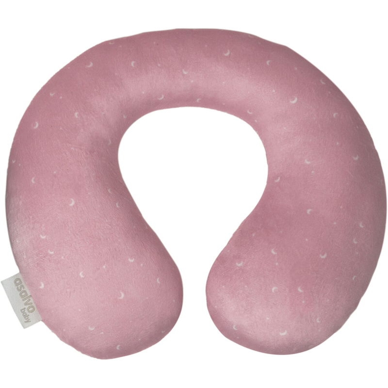 Asalvo Cestovní polštář do auta pink