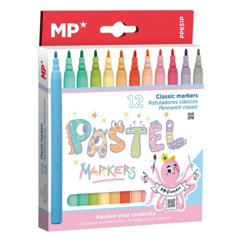 Fixy sada pastelová (12ks)