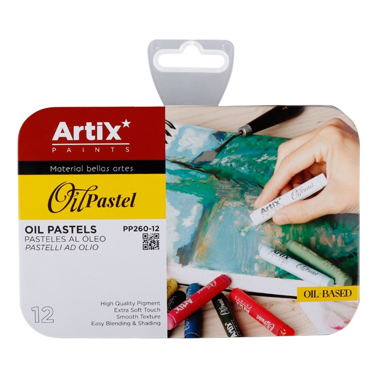 Pastely olejové Artix sada (12ks)