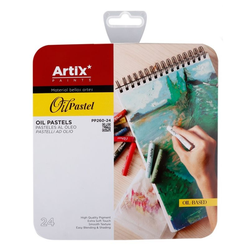 Pastely olejové Artix sada (24ks)