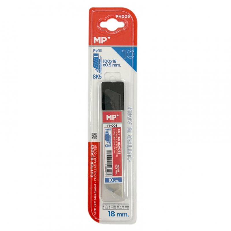 Odlamovací nůž náhradní 18mmx10cm (10ks)