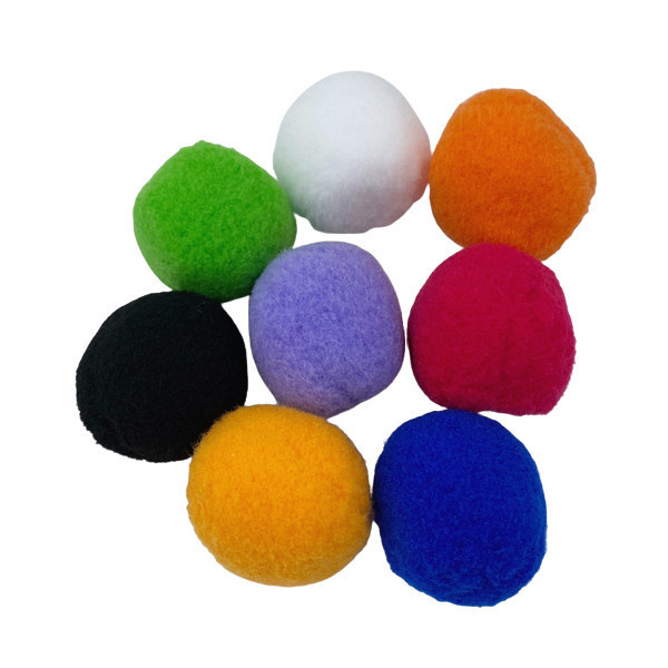 Bambulky 40mm (8ks) barevný mix