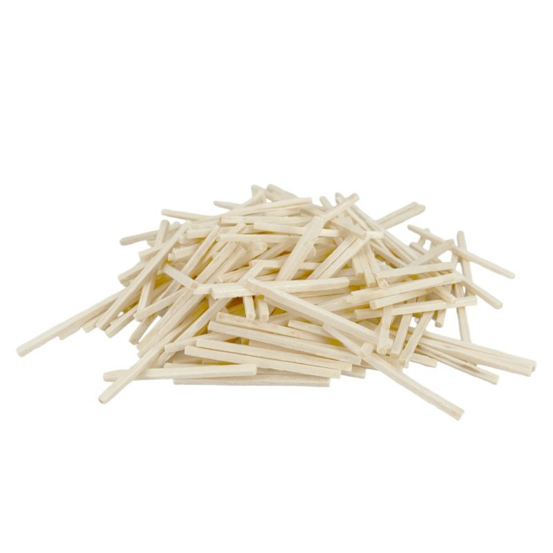 Sirky bez hlaviček - dřevěné dekorace (130ks)