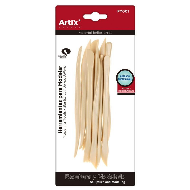 Modelovací dlátka plast - 10 ks