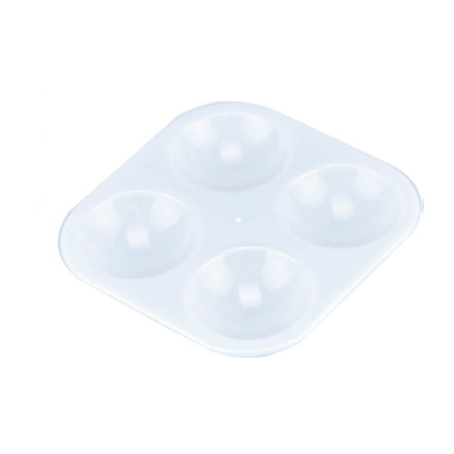 Paleta plastová 9x9cm bílá