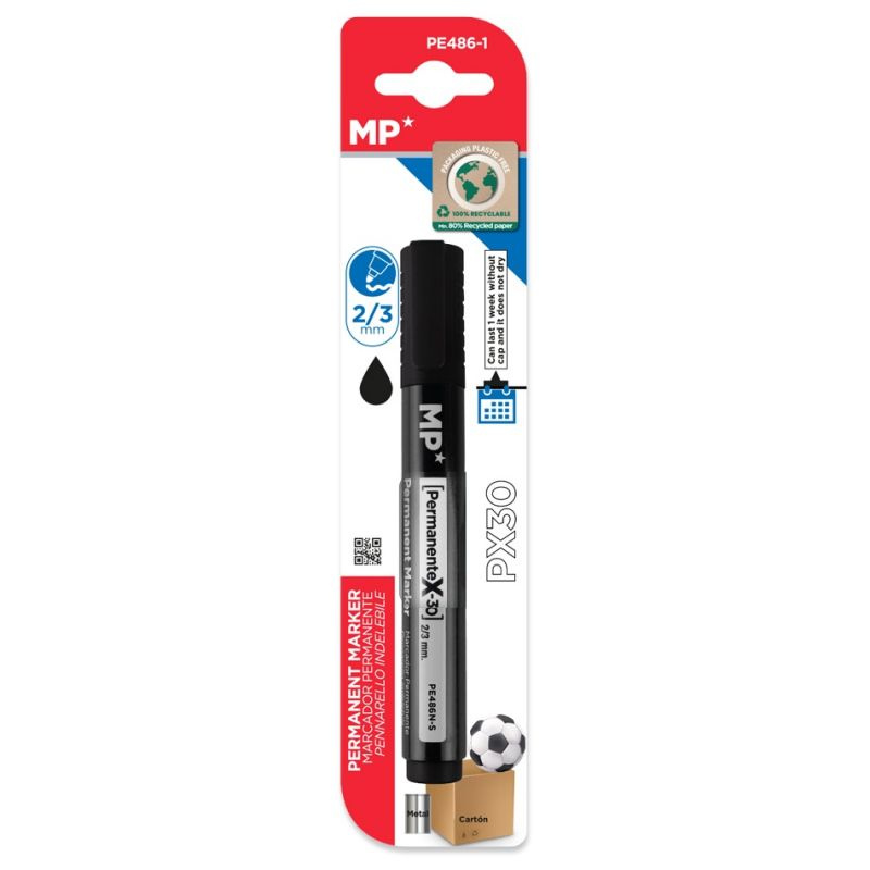 Permanentní popisovač PX30 2-3mm černý (1ks)