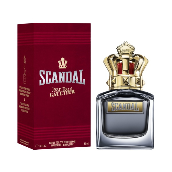 Jean Paul Gaultier Scandal Pour Homme toaletní voda plnitelná pro muže 50 ml