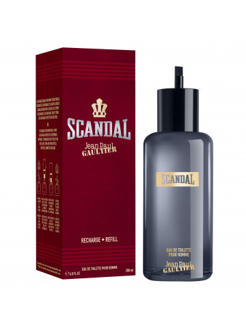 Jean Paul Gaultier Scandal Pour Homme toaletní voda náhradní náplň pro muže 200 ml