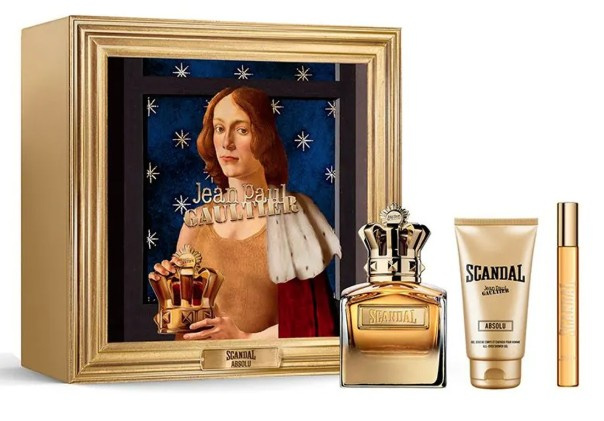 Jean P. Gaultier Scandal Absolu Pour Homme - parfém 100 ml + EDP 10 ml + sprchový gel 75 ml