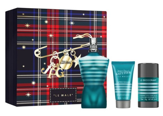 Jean P. Gaultier Le Male - EDT 125 ml + balzám po holení 50 ml + tuhý deodorant 75 ml