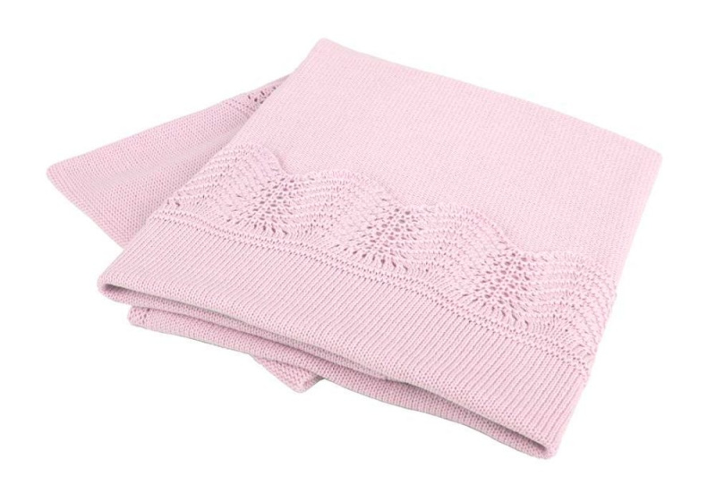 Interbaby DEKA PŘÍZOVÁ LEM 75X100 - RŮŽOVÁ