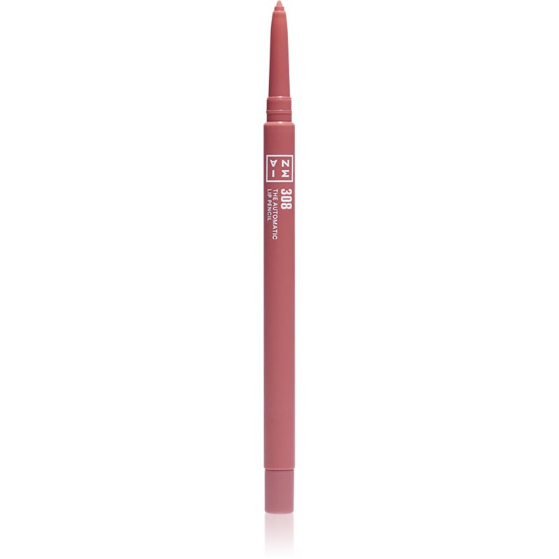 3INA The Automatic Lip Pencil konturovací tužka na rty odstín 308 - Brownish pink 0.35 g