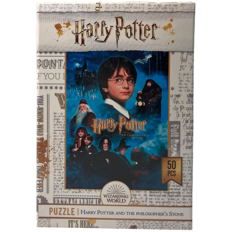 CurePink Harry Potter: Philosopher´s Stone Kámen mudrců 70 x 50 cm 1000 dílků