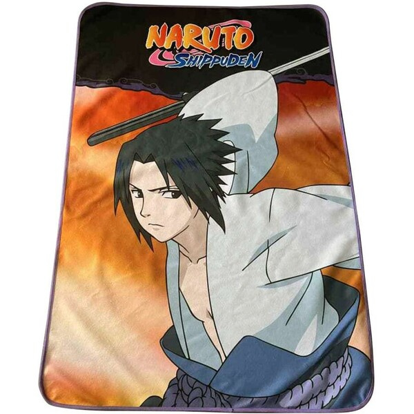 Naruto Shippuden Fleece Blanket Sasuke 100 x 150 cm Vícebarevná