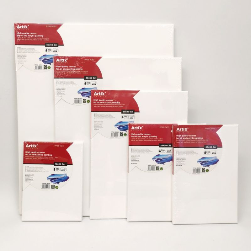 Malířské plátno 40×50cm 280g/m2