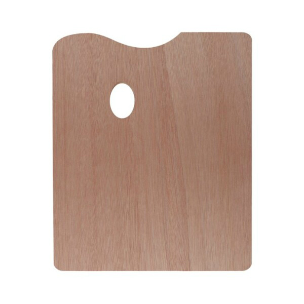 Paleta dřevěná obdelníková 25x30cm