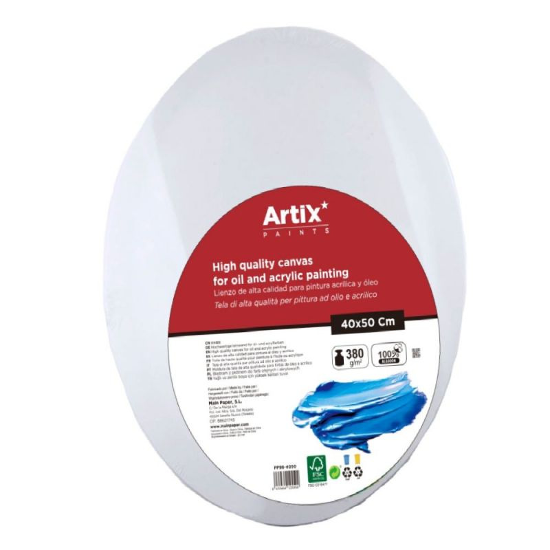 Malířské plátno 40×50cm 380g/m2