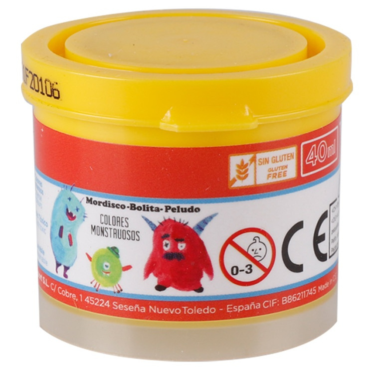 Temperová barva školní 40ml - žlutá