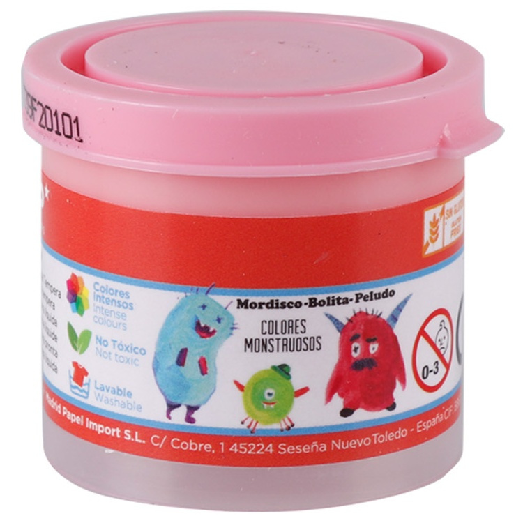 Temperová barva školní 40ml - růžová