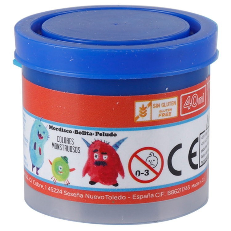 Temperová barva školní 40ml - modrá