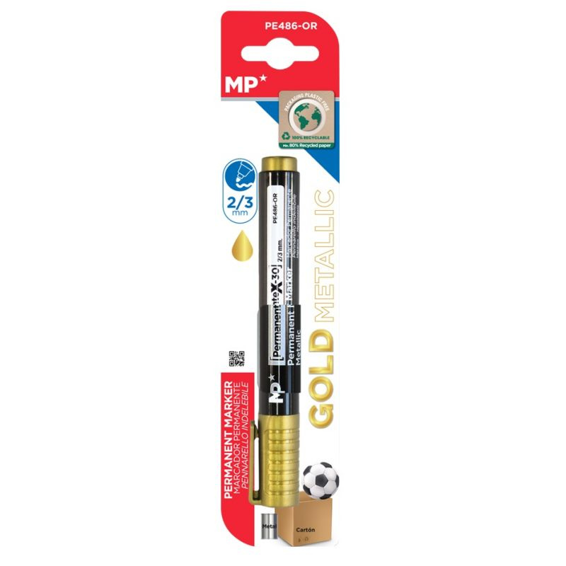 Permanentní popisovač PX30 2-3mm metalický zlatý (1ks)