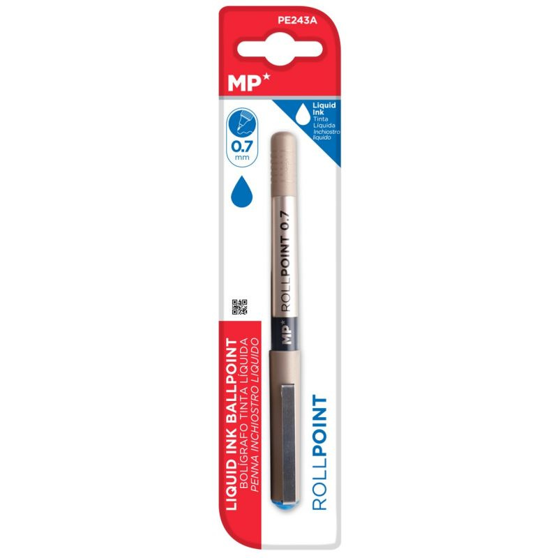 Inkoustové kuličkové pero modré (1ks)