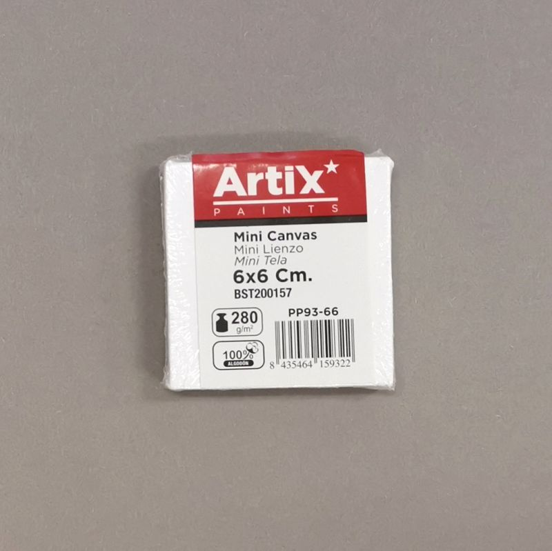 Malířské plátno 6×6cm 280g/m2