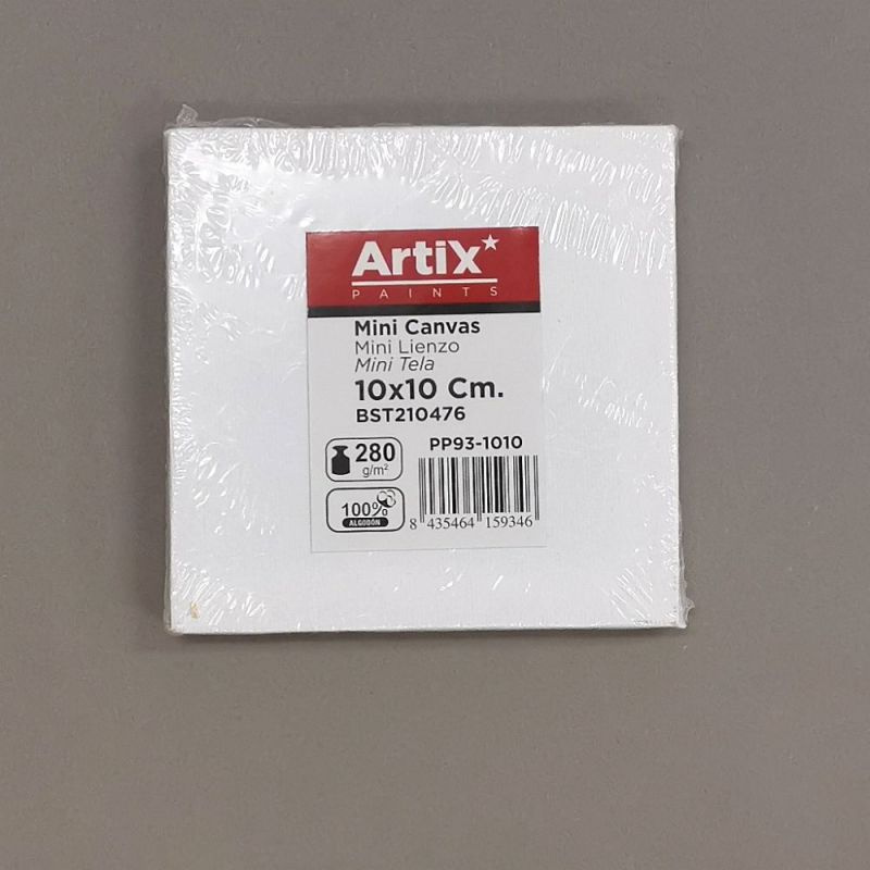 Malířské plátno 10×10cm 280g/m2