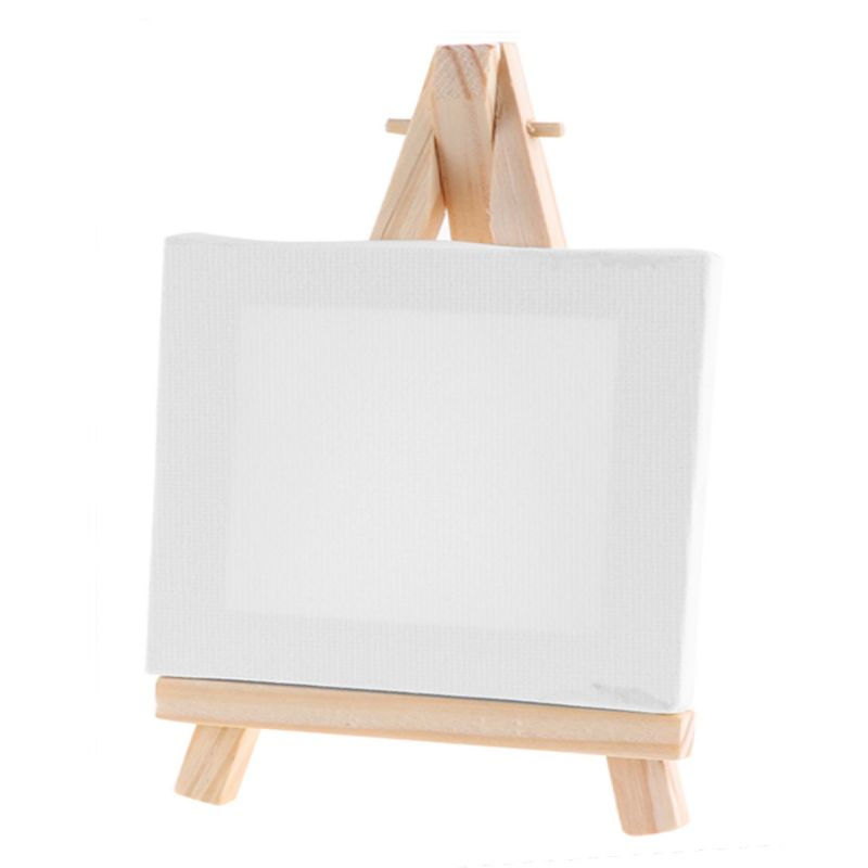 Malířské plátno na dřevěném stojánku 18×24cm 280g/m2