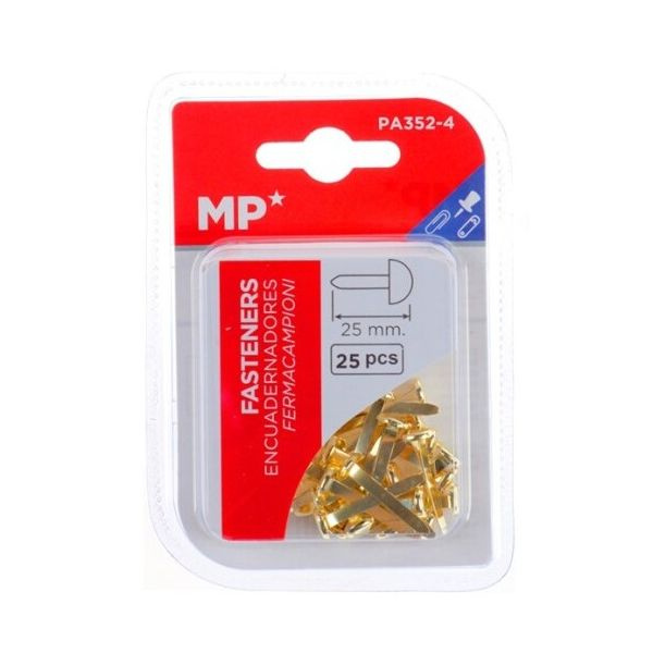 Hřebíčky (25ks) 7mm - zlaté