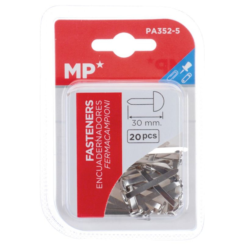 Hřebíčky (20ks) 8mm - stříbrné