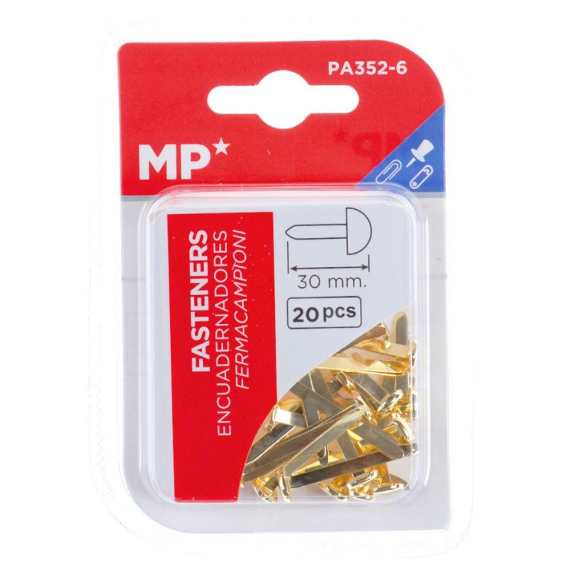 Hřebíčky (20ks) 8mm - zlaté