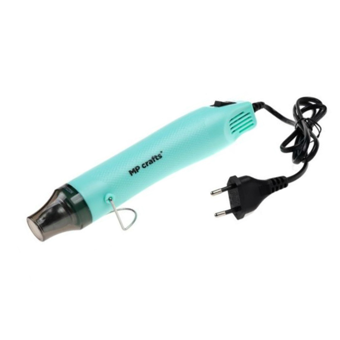 Horkovzdušná pistole na embosování tyrkysová (cena elektrozařízení zahrnuje příspěvek na zpětný odběr)