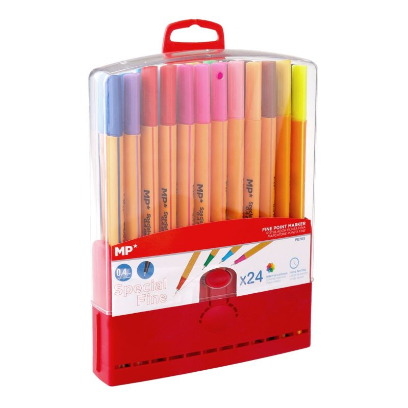 Fixy trojhranné fine - sada mix barev (24ks)